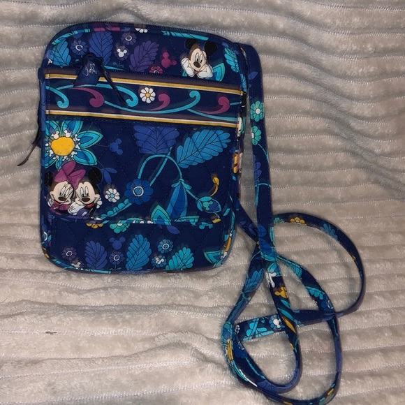 Disney Handbags - Disney/Vera Bradley quilted crossbody lightly used